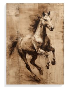 Galloping Horse Abstract