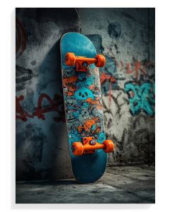 Skateboard Graffiti Art
