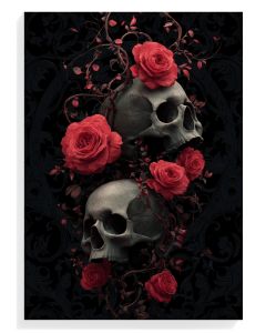 Skulls And Roses Elegance