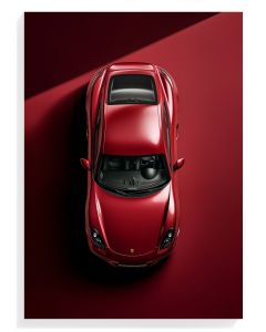 Red Sports Car Elegance