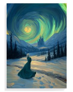 Mystical Aurora Landscape