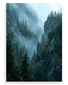 Misty Mountain Serenity