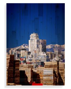 Urban Skyline Reflection