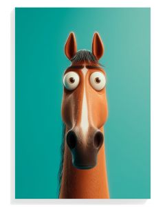 Whimsical Horse Portrait