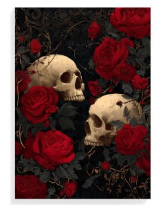 Skulls and Roses Elegance