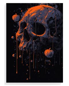 Dripping Skull Art