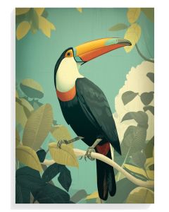 Tropical Toucan Illustration