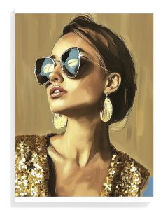 Chic Elegance Portrait