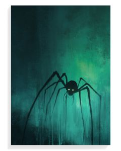 Eerie Spider Silhouette