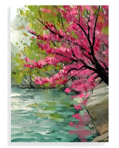 Blossoming Serenity Landscape