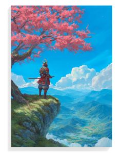 Samurai Under Cherry Blossom