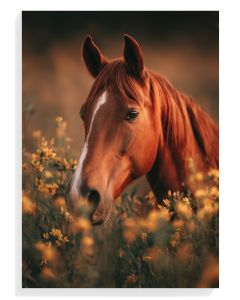 Majestic Chestnut Horse