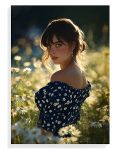 Daisy Field Portrait