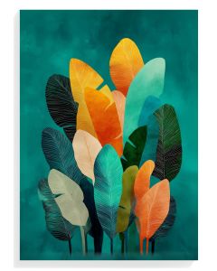 Tropical Leaf Abstract