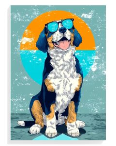 Cool Dog Portrait