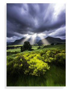 Dramatic Mountain Rays