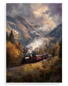 Vintage Train Journey