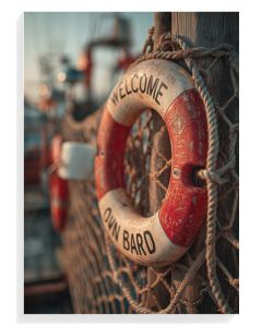 Nautical Welcome Buoy Print