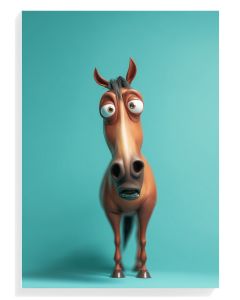 Whimsical Horse Portrait