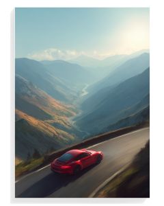 Red Sports Car Adventure