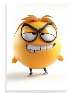 Cheeky Emoji Character