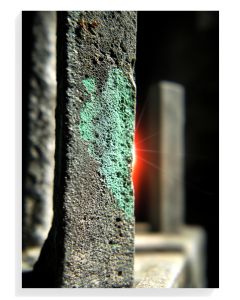 Rustic Texture with Glowing Light