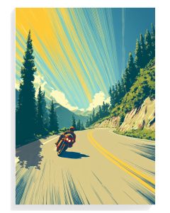 Retro Motorcycle Adventure