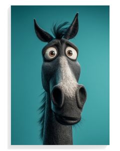 Whimsical Horse Portrait