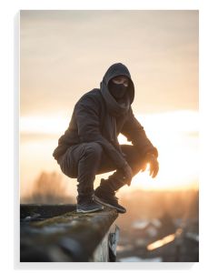 Urban Ninja Silhouette