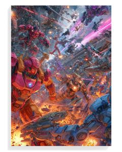 Epic Mech Battle Art