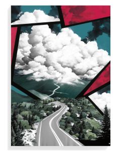 Abstract Roadscape Journey