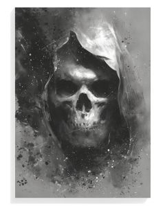 Grim Reaper Abstract Art
