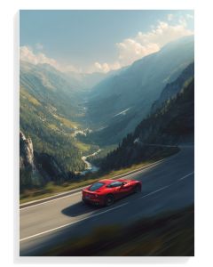 Red Sports Car Adventure