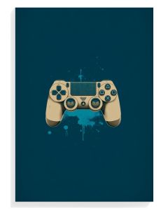 Retro Game Controller Art