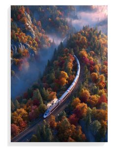 Autumn Train Journey