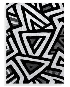 Geometric Black And White Design