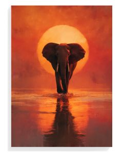 Majestic Elephant Silhouette