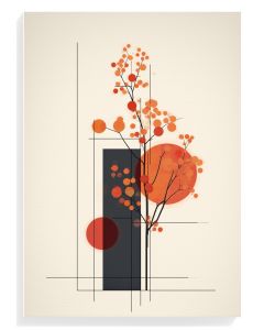 Abstract Autumn Blooms