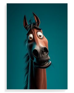 Whimsical Horse Portrait