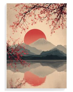 Cherry Blossom Sunset