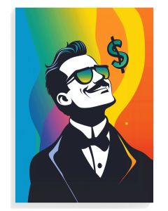 Dapper Millionaire Pop Art
