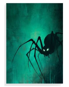 Eerie Spider Silhouette