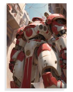 Mecha Guardian in Red
