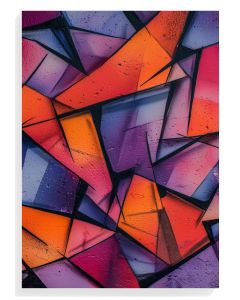 Vibrant Geometric Abstract