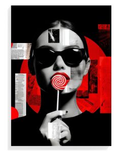 Bold Lollipop Portrait
