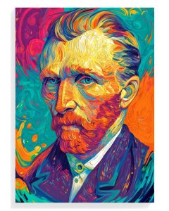 Vibrant Vincent Van Gogh Portrait