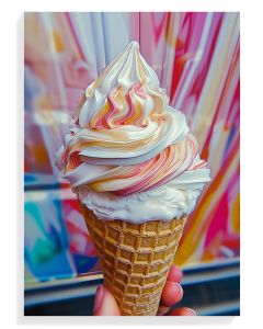 Swirled Ice Cream Delight
