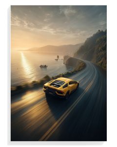 Coastal Drive in Yellow