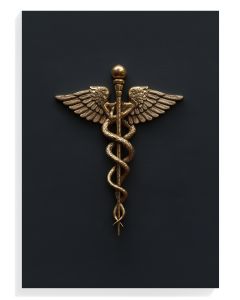 Caduceus Wall Art Decor