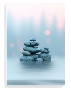 Serene Stone Stacking